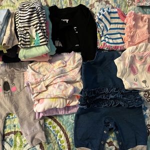 3-6 month baby girl clothes.